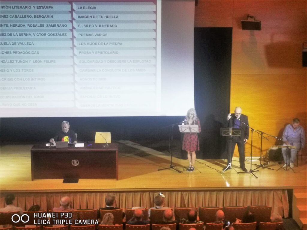 Miguel Hernández. Conferencia y recital 3