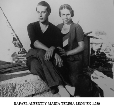 Rafael Alberti y Teresa León