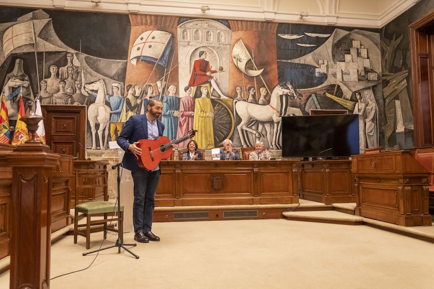 Presentación. aplausos finales Rubén